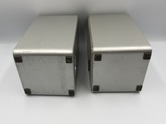 Realistic Minimus 7 Speakers Silver 40-2034 Pair Bookshelf Stereo Audio – TESTED