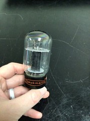 LOT OF 4 VINTAGE ELECTRON TUBES | RCA | Tung-Sol | Beckman
