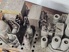 1950’s VINTAGE TUBE AMPLIFIER KZ8 TESLA 513000, made in CZECHO-SLOVAKIA *8W_100V