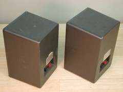 80’s ICS HiFi 880 – MINI CAST ALUMINUM 3 WAY SPEAKERS -Realistic Minimus 7 style