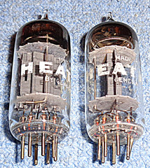 2 Heathkit 6C4 Vacuum Tubes 1959 Vintage Triodes for Collins Hammarlund Hammond
