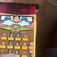 Vintage Texas Instruments Little Professor 1976 Box/Book Works Clean Battery Too