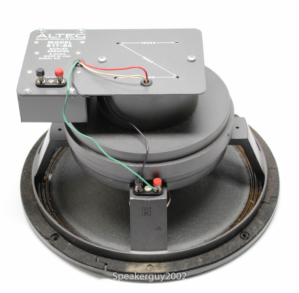 Altec 617-8A 12″ Duplex Speaker / 8 Ohm / AS IS No HF — CS2