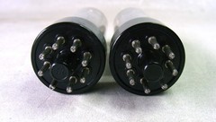 Vintage Sylvania Matched Pair 6CA7/EL34 Audio Tubes Made in Germany Tested Good