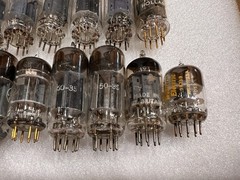 Vintage Tube Audio Guitar Stereo Amplifier Lot 12BH7 6922 5847 Western Electric
