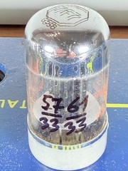 Matched Pair Philco 7F7 Sub 6SL7 Tested Like NOS Balanced Tube