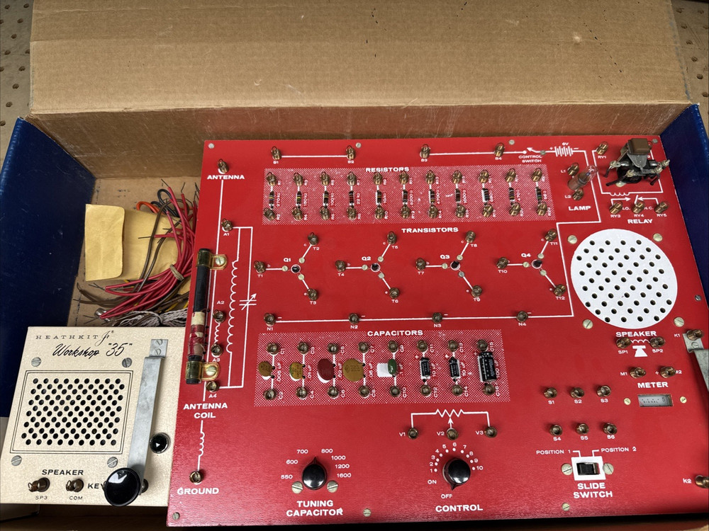 Heathkit Jr. DELUXE ELECTRONIC WORKSHOP, Vintage, RARE