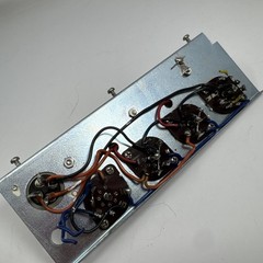 VTG 1950s Push-Pull Tube PA Amplifier Chassis 12AX7 35C5 35W4 King Transformer