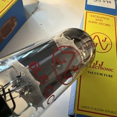 NEW 6L6GC JJ Electronic Vacuum Tube Matched Pair Tube Store Perfect Pair in Box