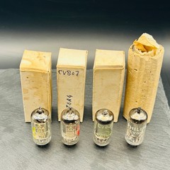 4x CV807 / 3A4 / DL93 Tubes Philips Haltron KB/D Tested Strong