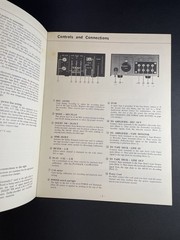 Vintage Original TEAC AN-60 Noise Reduction Unit Instruction Manual