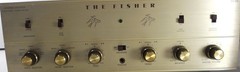 Fisher KX-100 Stereo Master Control Tube Amplifier Working w/ Original Manual