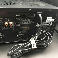 Accurian 5.1 Ch Surround AM/FM Stereo Receiver Model ASR-5046, 60Hz 240W Tested!