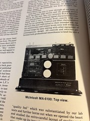 MODERN RECORDING MCINTOSH MA6100 PREAMP AMP 1976 ARTICLE ORIGINAL REPRINT JO1304