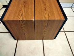Vintage Pair Technics SB-S407 3 Way 150 Watts Hi-Fi Speakers Tan Cabinet W/Grill