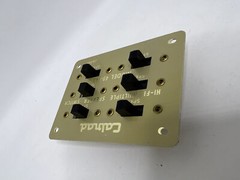 calrad hi-fi multiple speaker 6 switch panel
