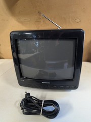 Vintage Panasonic 10″ CRT TV CT-10R31S Retro Gaming RF Television – Tested Works