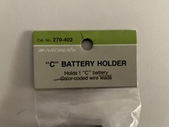 Radio Shack “C” Battery Holder 270-402 Tandy Archer 🔥NEW NOS💥