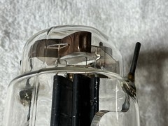 1956 UNITED USAF-596 RECTIFIER TUBE NOS BLACK PLATE 5U4G WE 274B 5U4 5AR4 GZ34