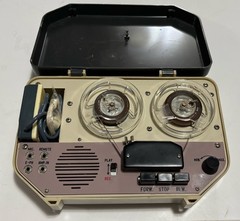 RARE Vintage HAMILTON DELUXE reel to reel recorder player, Parts Or Repair