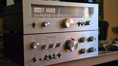 Vintage Kenwood Duo KA-7100 Amplifier and KT-7500 Tuner Japan