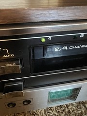 Vintage Sanyo DXL5490 4 Channel Stereo System AM/FM 8 Track Receiver TESTED