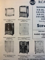 RCA Victor Television Data 1953 No. T4 KCS81 Chassis Series manual FREE SHIPPING