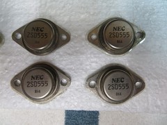 PIONEER SX-1250 STERO RECEIVER SET OF 8 OUTPUT TRANSISTORS