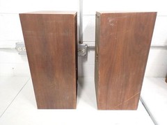 Retro 1960’s-1970’s Pair Utah Speakers Stereo Wood VTG 3 Way Suspension