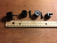 (4)Marantz Feet W/Longer Screws-Wood Case cabinet/2270,2226,2230,2250,2252/PART