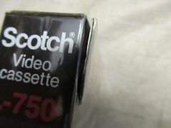 Lot of Two Scotch Videocassette Beta L-750 NOS Sealed