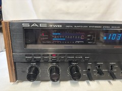 SAE Two R9 Digital Quartz-Lock Synthesized Stereo Receiver Vintage