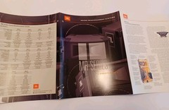 JBL MR Series Loudspeakers Brochure Fold Out Sales Vintage 1993