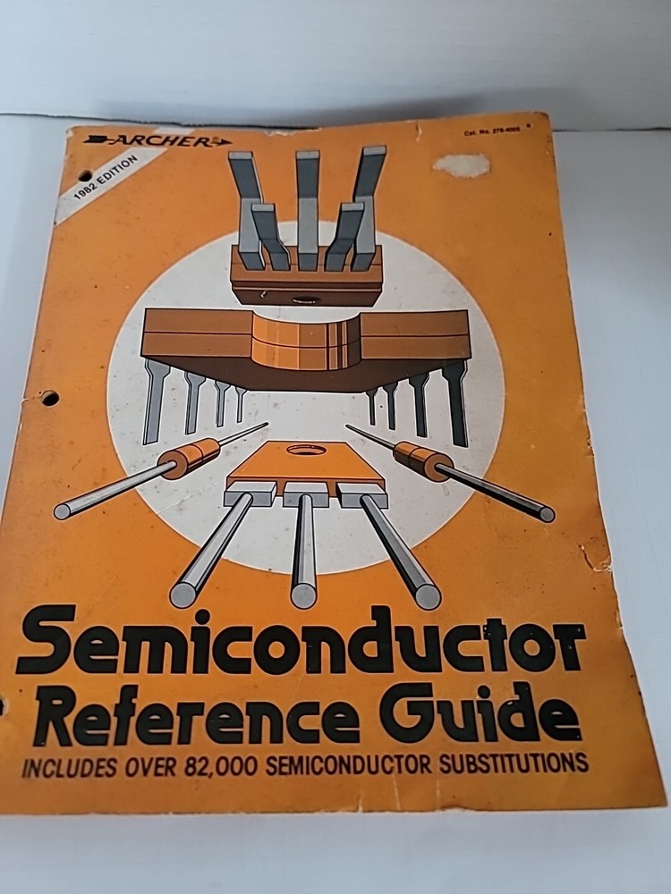 Vintage Radio Shack Semiconductor Reference Handbook 276-4005 (1982) Tandy Corp