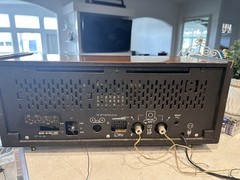 Norelco (Philips) B5X43A/54 Bi-Ampli tube radio, manufactured in Holland
