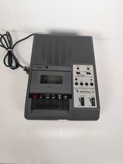 Sharp Cassette Recorder RD-771AV AC Cord Portable Tape Deck Gray Vintage Unit