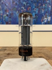 Mullard By RCA EL34 6CA7 XF2 Blackburn O Getter Tube TV7 TESTED Near NOS Levels