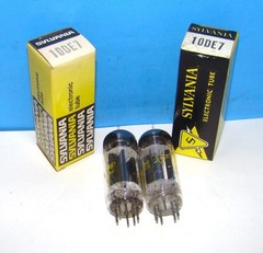 10DE7 NOS Sylvania radio audio vintage amplifier vacuum tubes 2 valves tested