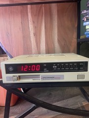 Vtg GE Spacemaker Under Cabinet AM/FM Radio Cassette Player