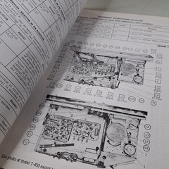 Morse/Electrophonic Service Manual T-450 T-480 1974 Photofact Schematics Illus
