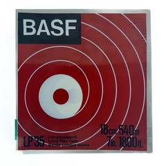 BASF LP35 Reel to Reel Tape Blank Factory Sealed 540m New Old Stock NOS Germany