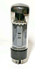 1 Mullard XF2 OO Getter 6CA7 EL34 Vacuum Tubes Tested NOS Calibrated TV7