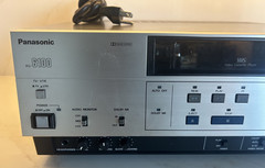 Vintage Panasonic AG-6100 Vintage, Professional-Grade VHS Video Cassette Player