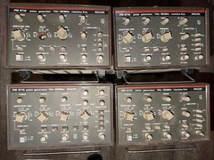 Philips PM 5712/5715 Pulse Generator Lot Of 4 All Power Up As Is Part Only As Is