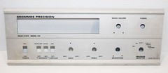 Aluminum Front Case Face Plate – Vintage Grommes Precision Receiver Amp 512 Part