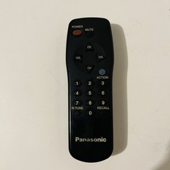Panasonic CT-13R3W CRT TV 1998 Gaming Tested Works Coaxial Input Only