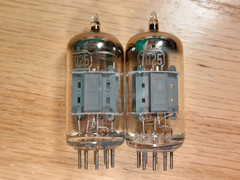 Pair of RCA 7025 Vacuum Tubes – Test NOS+ & 11% matched