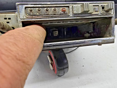 VTG Audiovox C-977 Vintage AM/FM 8 Track Stereo Radio Untested Parts/Repair!