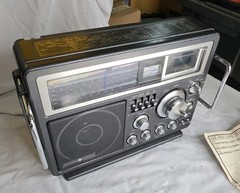 General Electric GE 7-2990A Short Wave FM/AM Radio | TESTED , WORKING MINT SWEET