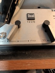 Dual 1226 & 1246 Automatic Turntable Parts Lot w/ United Audio Cabinet Tonebar